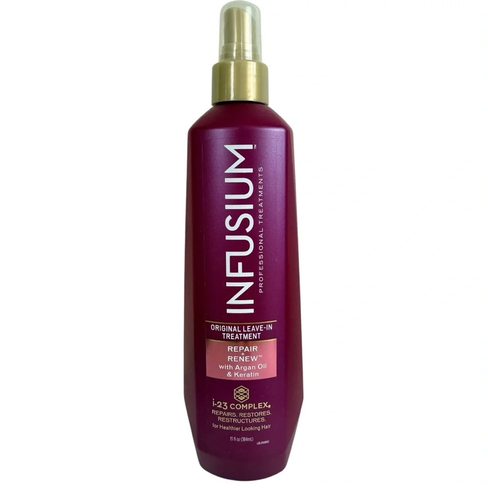 Infusium Repair Renew Leave in Treatment Argan Oil Keratin Spray 13 fl oz New - Picture 1 of 4